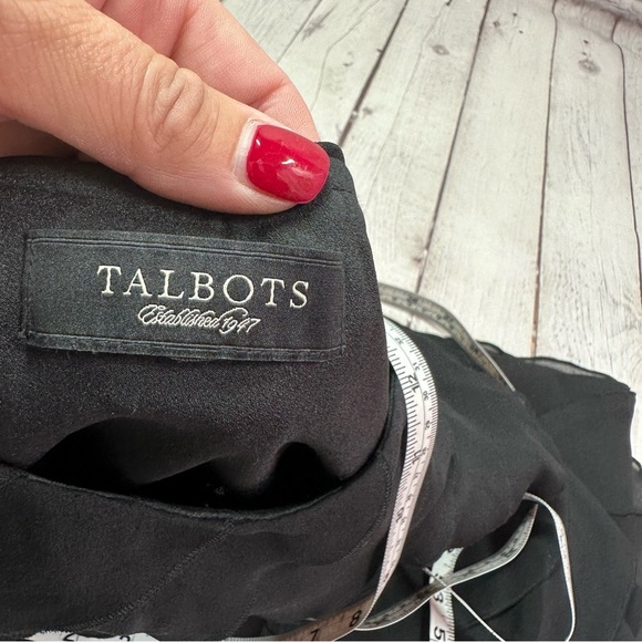 talbots silk layered ruffles chiffon skirt - Picture 5 of 6